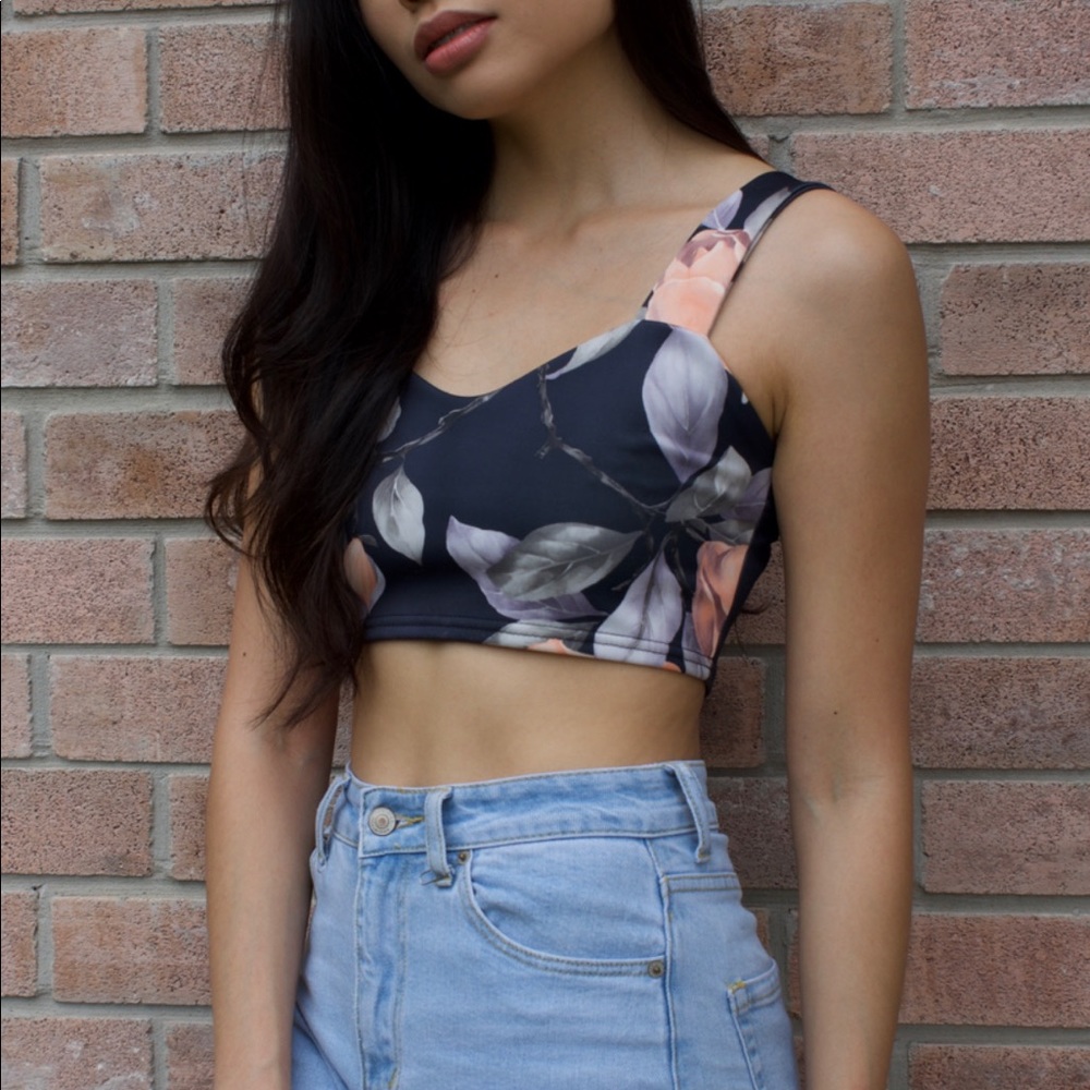 Floral Crop Top